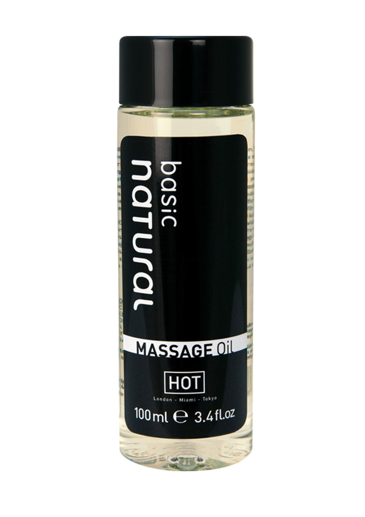 Skin Two UK HOT Massage Oil - Basic Natural 100ml Lubes & Oils