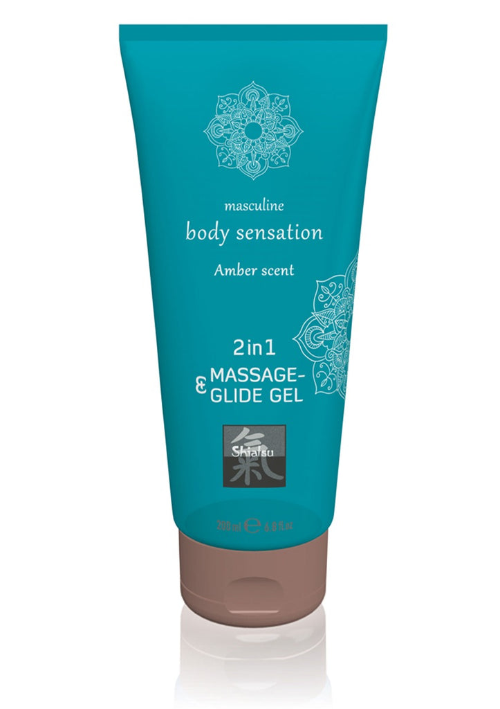 Skin Two UK  2-in-1 Massage & Glide Gel - Amber 200ml Lubes & Oils