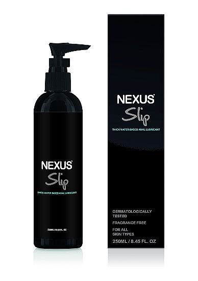 Skin Two UK Nexus SLIP Thick Water Based Anal Lubricant 250ml Lubes & Oils
