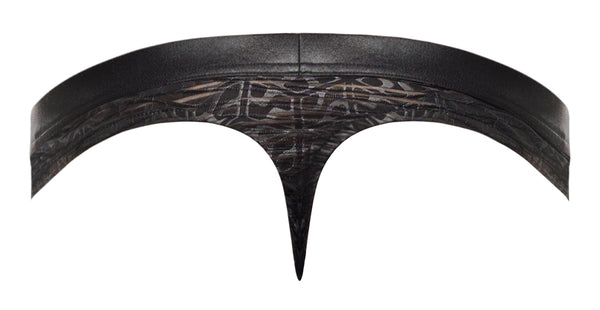 Skin Two UK Zip It Thong Briefs