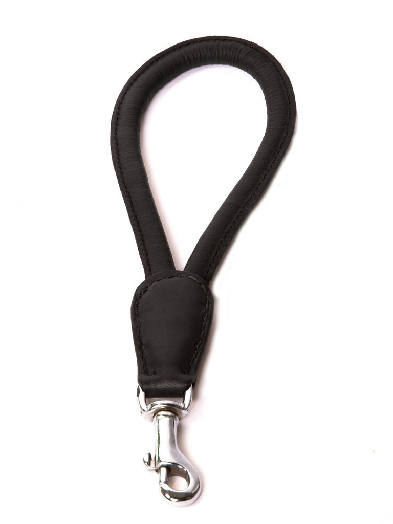 Skin Two UK Black Leather Tiny Leash Lead