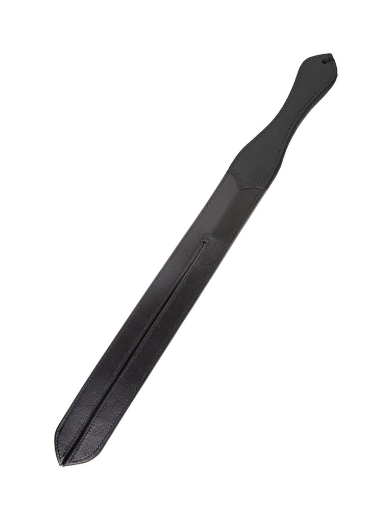 Skin Two UK Black Leather Two Finger Tawse Crop
