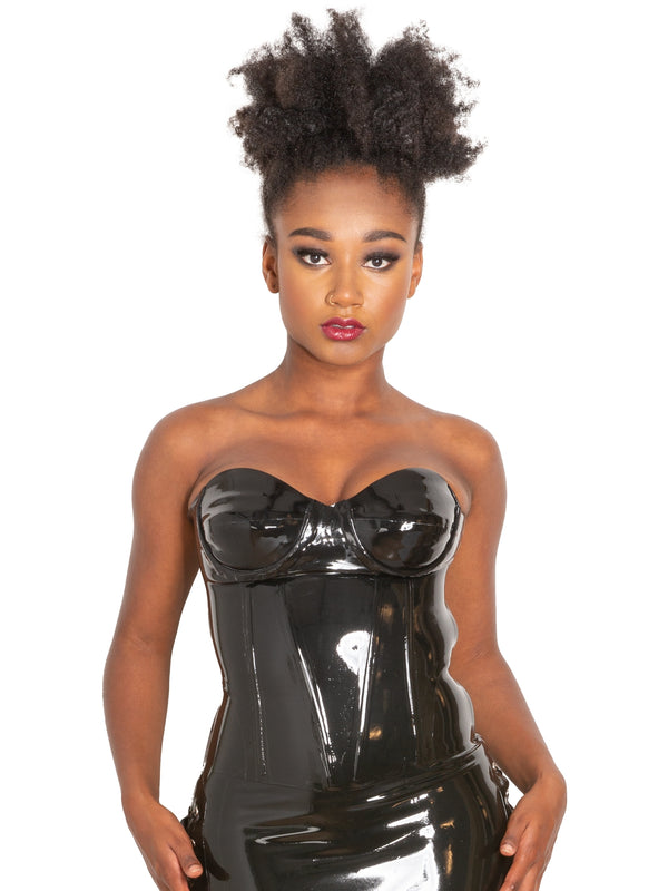 Skin Two UK Latex Sweetheart Sculpted Top Top