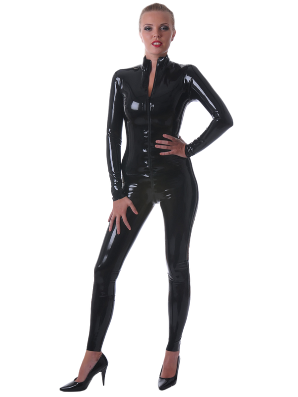 Skin Two UK Size 18 Clearance Female Rubber Classic Catsuit Size 18 2XL Clearance