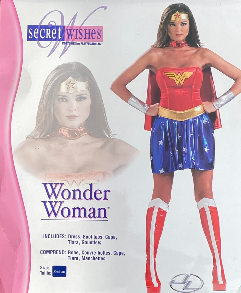Skin Two UK Wonder Woman Costume - Size Medium Clearance