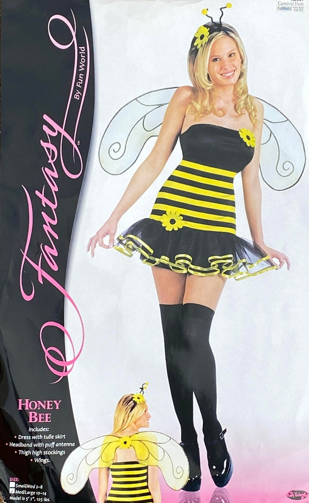 Skin Two UK Honey Bee Costume - Size Medium-Large Clearance