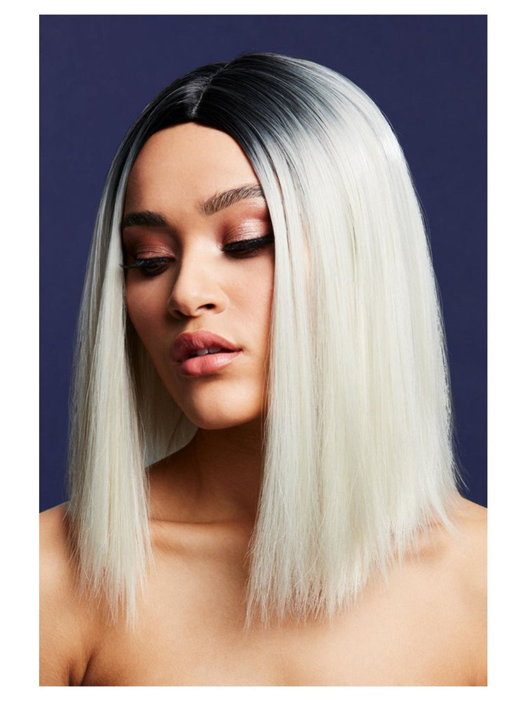 Skin Two UK Kylie Wig - Two Toned Blend, Ice Blonde Wig