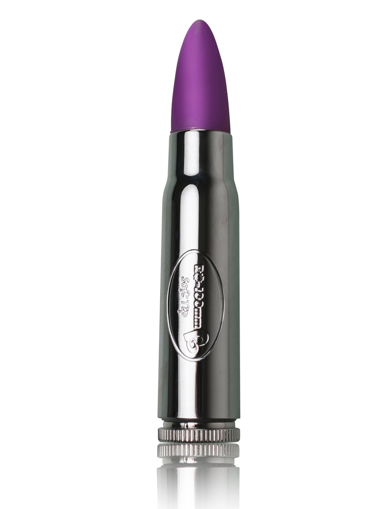 Skin Two UK Rocks-Off 100mm Soft Tip Bullet Purple Vibrator