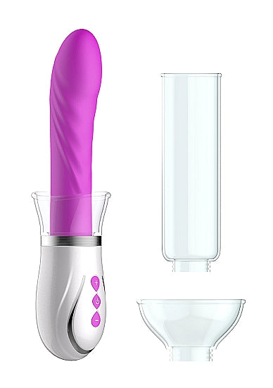 Skin Two UK Twister - 4 in 1 Rechargeable Couples Pump Kit Vibrator