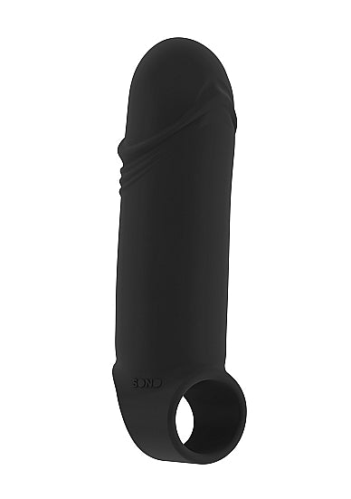 No.35 - Stretchy Thick Penis Extension - Black Skin Two UK No.35 - Stretchy Thick Penis Extension - Black Skin Two UK