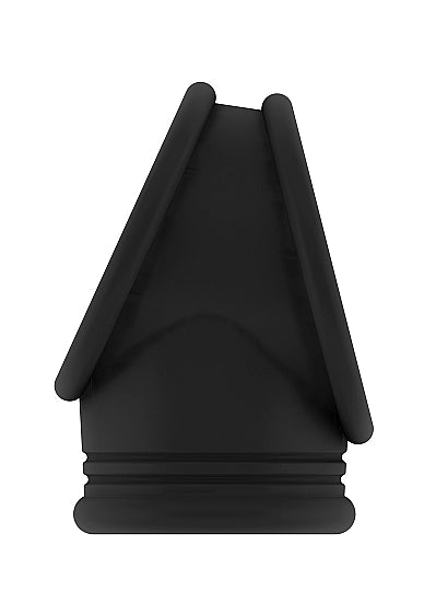 Skin Two UK No.48 - Cockring with Ball Strap - Black Male Sex Toy