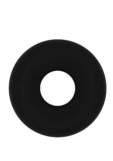 Skin Two UK No.50 - Medium Hollow Tunnel Butt Plug - 4 Inch - Black Anal Toy