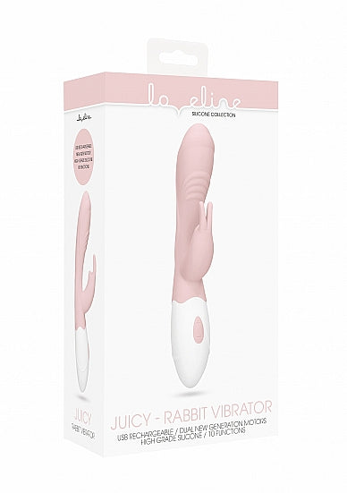 Skin Two UK Rabbit Vibrator - Juicy - Pink Vibrator