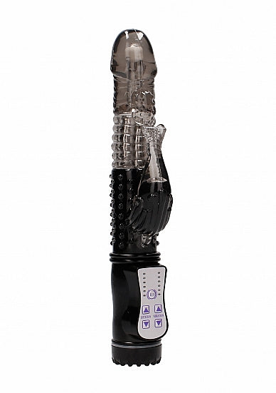 Skin Two UK Vibrating Dolphin - Black Vibrator