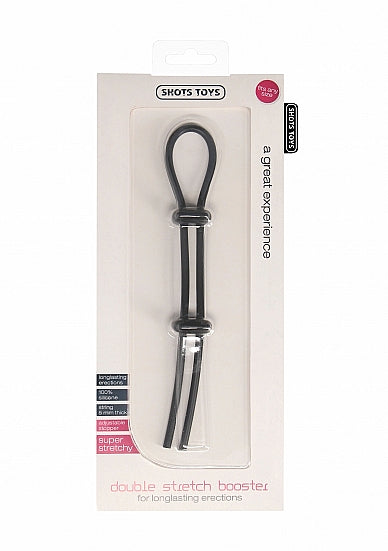 Skin Two UK Double Stretch Booster - Black Cock & Ball