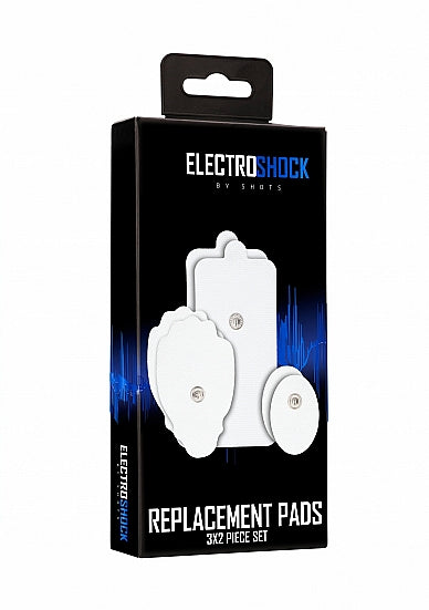 Skin Two UK Replacement Pads - White Electro Sex