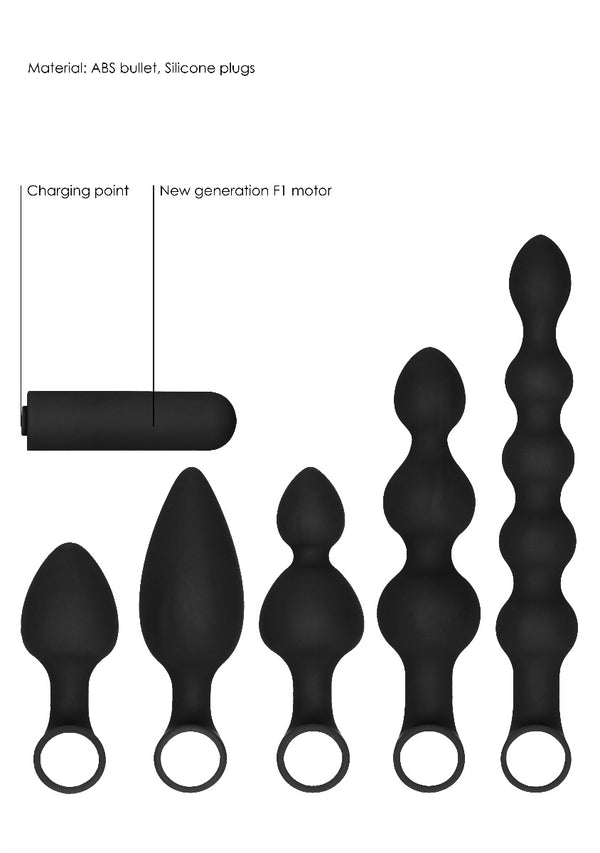 Skin Two UK Rechargeable Silicone Anal Set Anal Toy