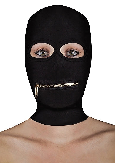 Skin Two UK Extreme Zipper Mask with Mouth Zipper - One Size Hood