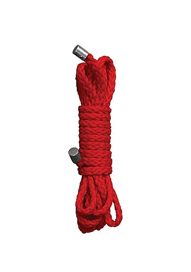 Skin Two UK Kinbaku Mini Rope - 1,5m - Red Body Restraints