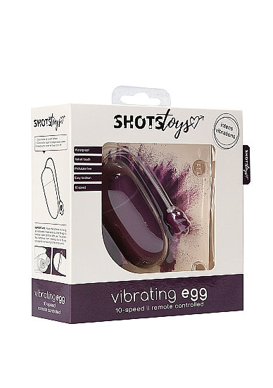 Skin Two UK 10 Speed Vibrating Egg - Purple Eggs & Love Balls