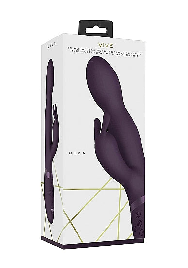 Skin Two UK Niva - 360 Degrees Rabbit - Purple Vibrator