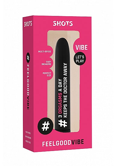 Skin Two UK #3OrgasmsADay - Black Vibrator