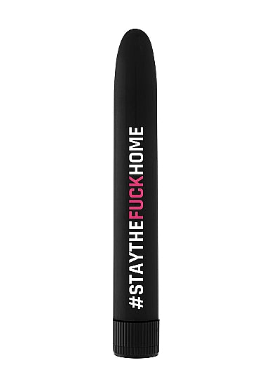 Skin Two UK #StayTheF***Home - Black Vibrator