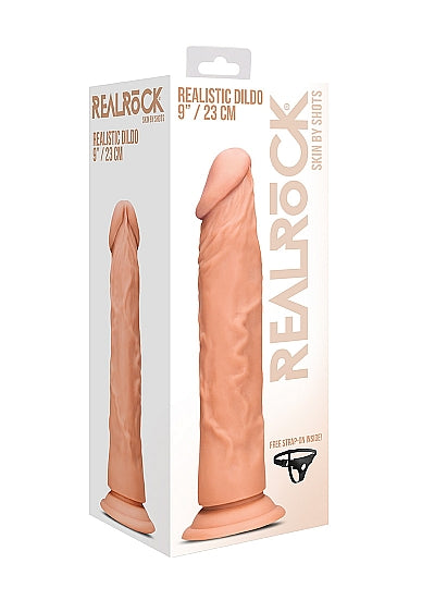 Skin Two UK Realistic Dildo - 23 cm - Flesh Dildo