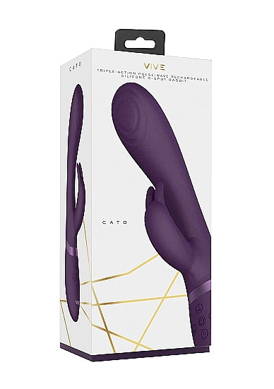 Skin Two UK Cato - Pulse G-Spot Rabbit - Purple Vibrator