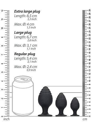 triple plug anal Smooth Silicone Anal Plug – Comfortable Beginner to Advanced Toy – ToyAura