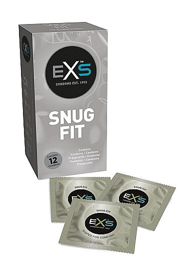 Skin Two UK EXS Snug Fit Condoms 12 pack Condoms