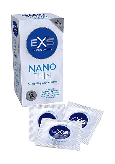 Skin Two UK EXS Nano Thin Condoms 12 pack Condoms