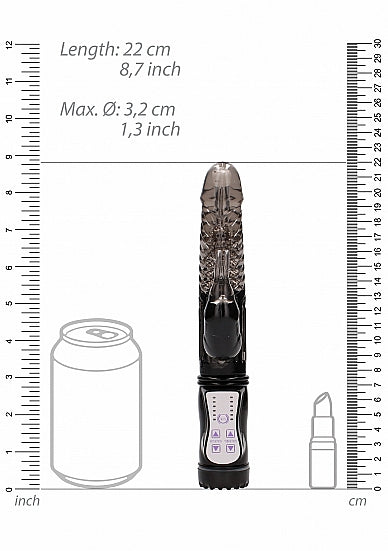 Skin Two UK Vibrating Rabbit - Black Vibrator