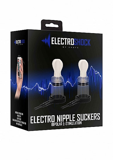 Skin Two UK Electro Nipple Suckers - Transparent Electro Sex