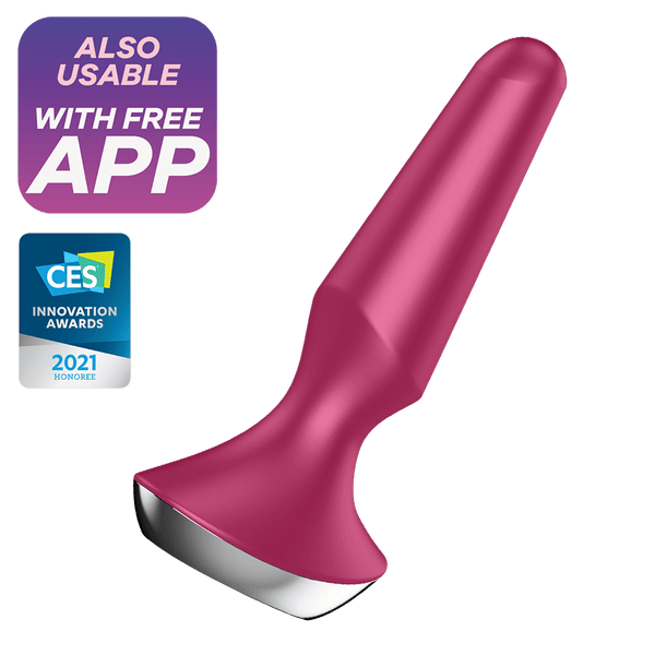 Skin Two UK Satisfyer Plug-ilicious 2 Purple Anal Toy