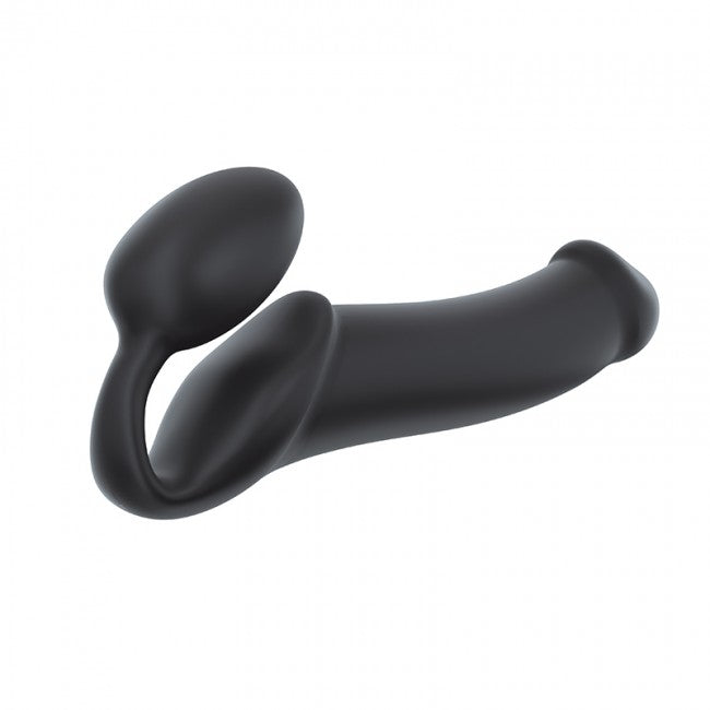 Skin Two UK Semi-Realistic Bendable Strap-On Black XLarge Strap Ons