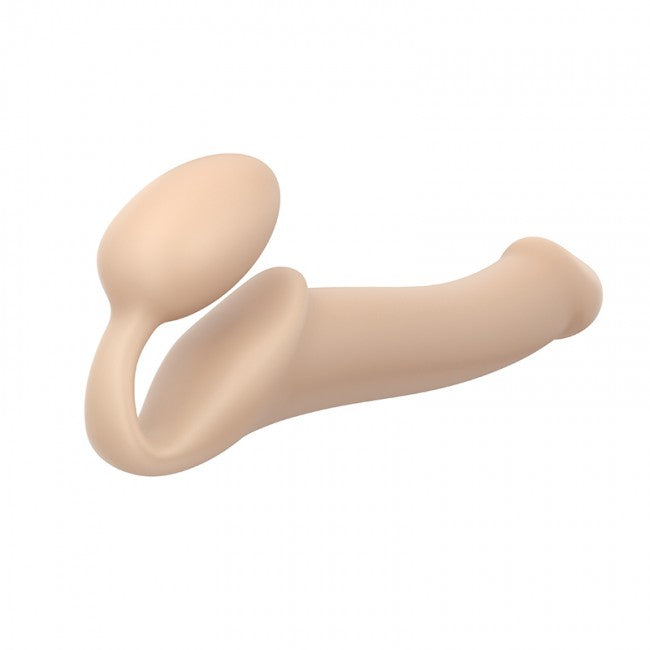 Skin Two UK Semi-Realistic Bendable Strap-On Flesh Large Strap Ons