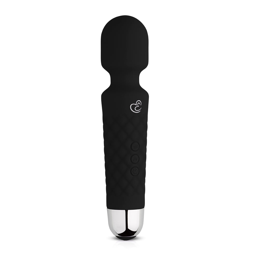 Skin Two UK EasyToys Mini Wand Vibrator - Black Vibrator