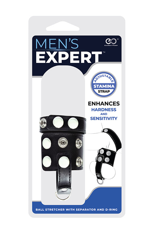 Skin Two UK Ball Stretcher With Separator And D-Ring Cock & Ball