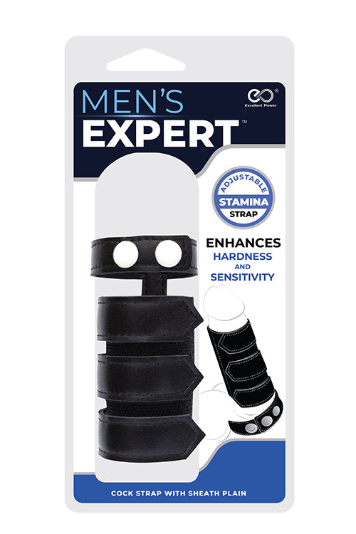 Skin Two UK Mens Expert Cock Strap w Sheath Cock & Ball