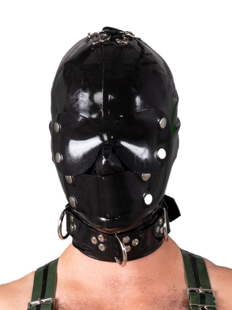 Skin Two UK Latex Blindfold Hood Hood